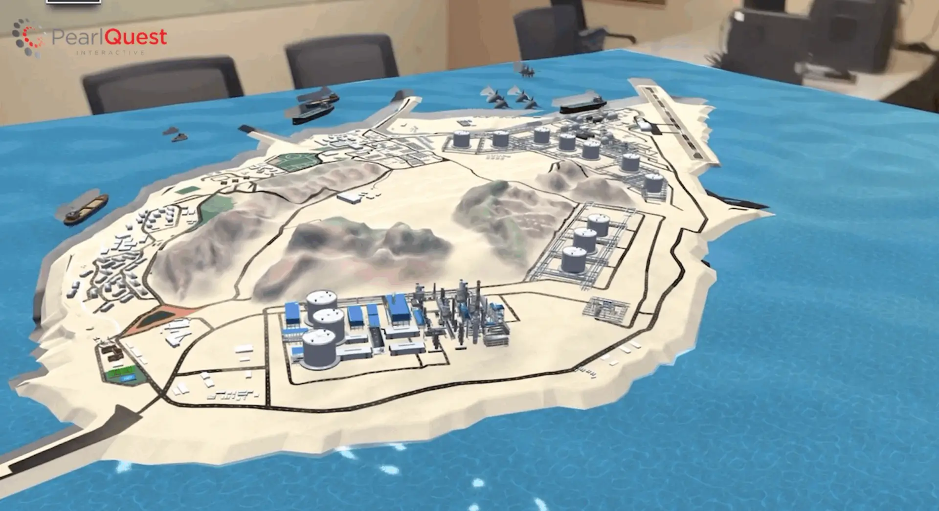 ADNOC Offshore MR Development by PearlQuest: Mixed Reality Training